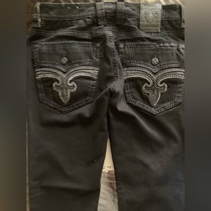 Men Jeans Rock Revival
